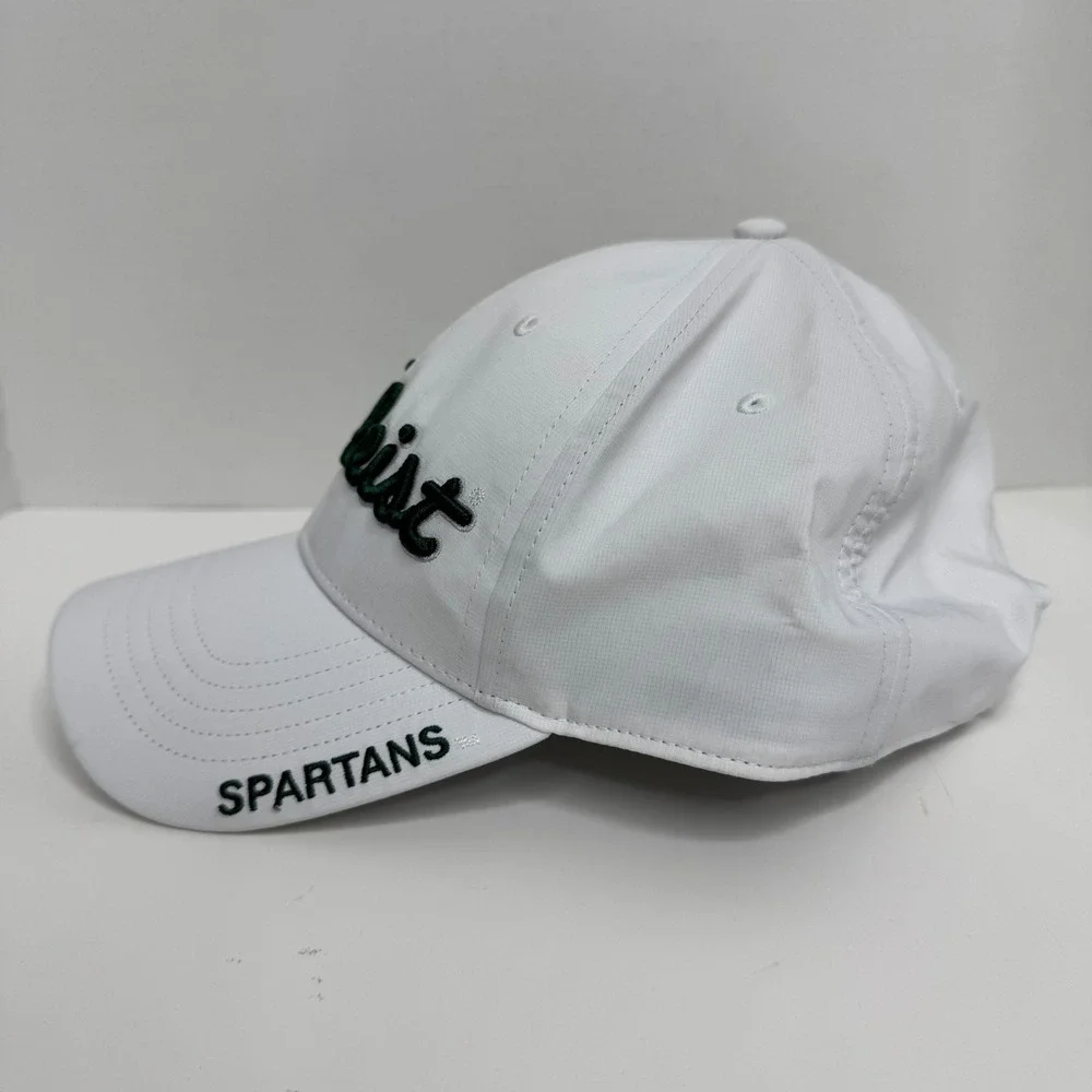 Titleist Michigan State Spartans Golf Hat White Adjustable Strapback '47 Brand
